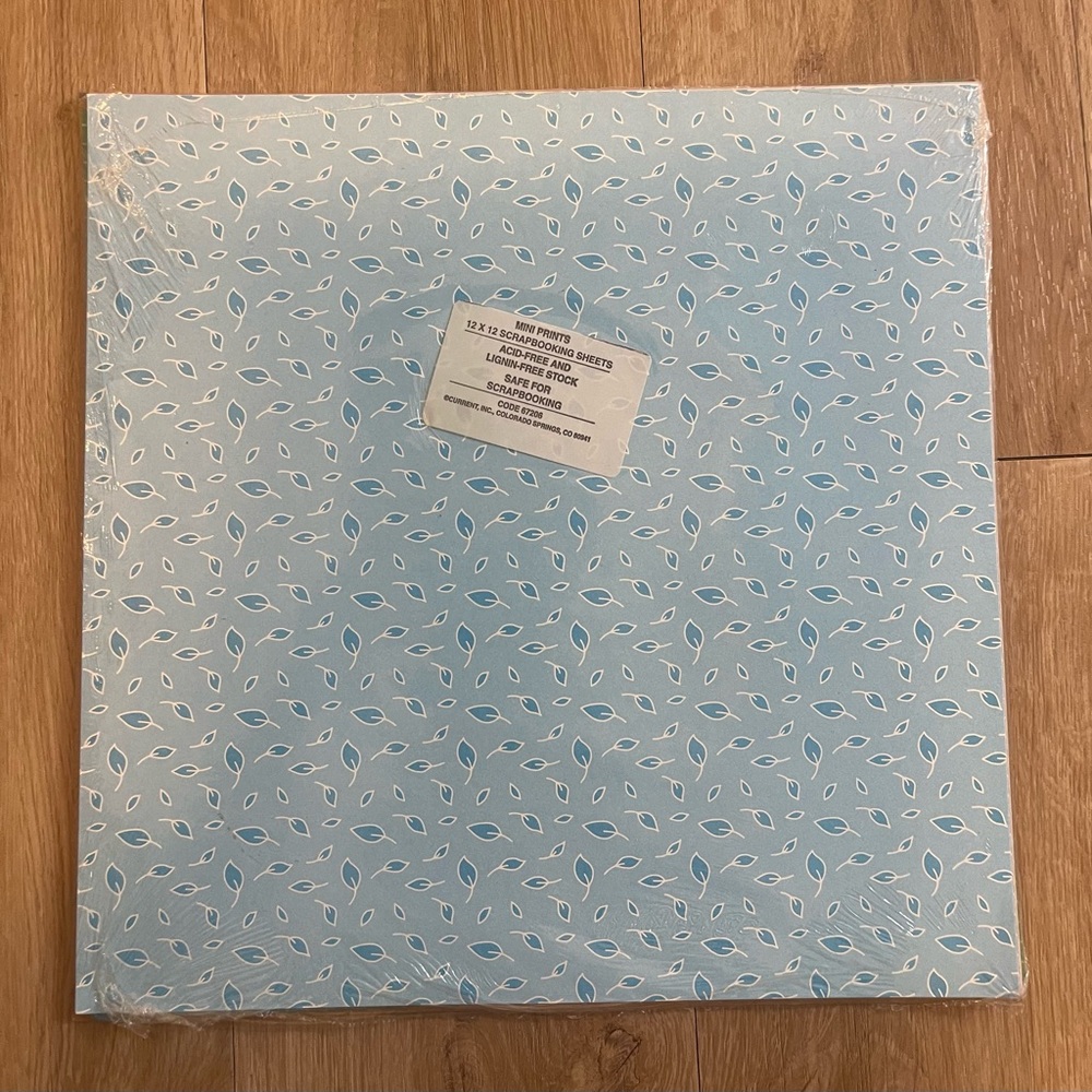 Mini Prints Scrapbooking Paper Sheets